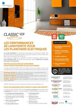 Brochure CLASSIC P.R.E.® (PDF)