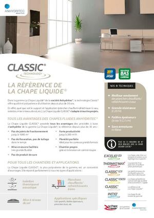 Brochure CLASSIC® (PDF)
