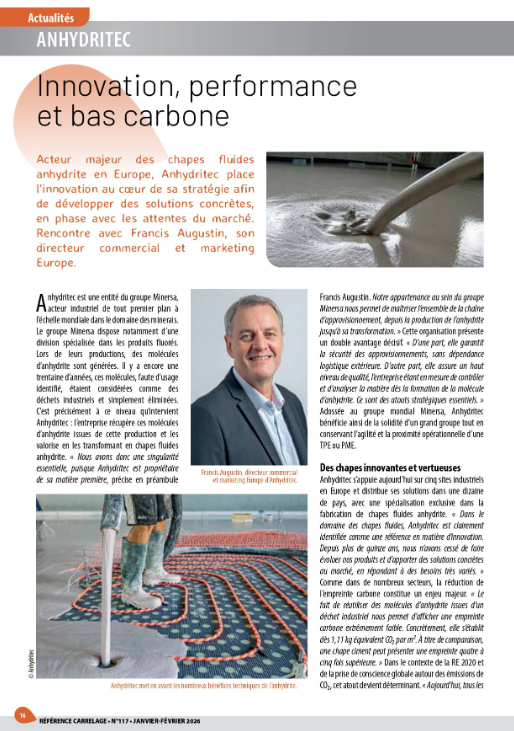 Bas Carbone et Technologies SA R+R